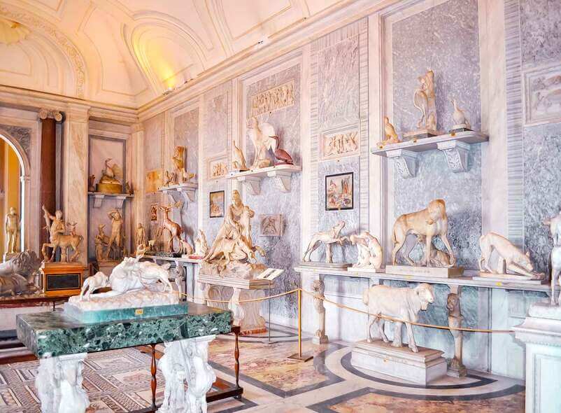 The Vatican museum is one of the top ten most visited museums in the entire world.