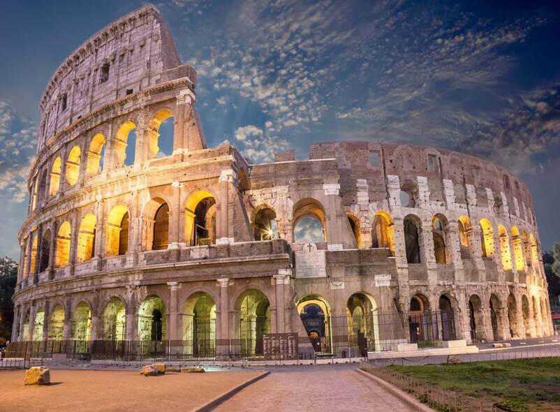 Rome: Colosseum by Night with Underground & Arena Floor Tour