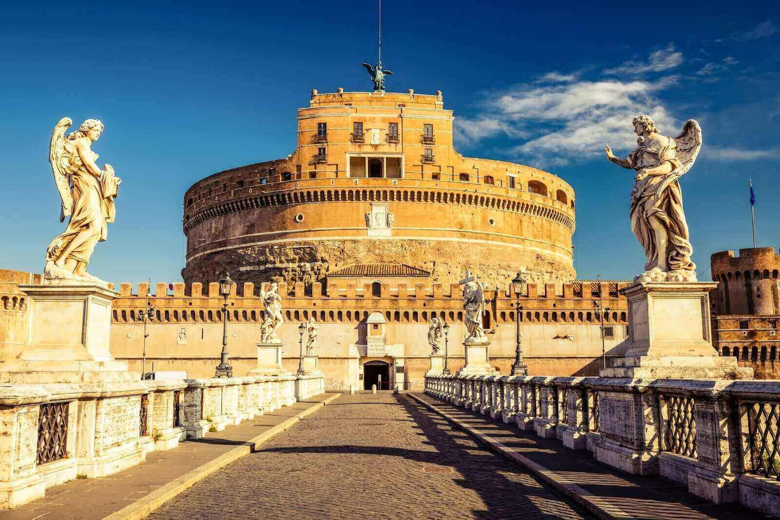 Enjoy the Castel Sant’Angelo castle tour with kids in Rome, Italy