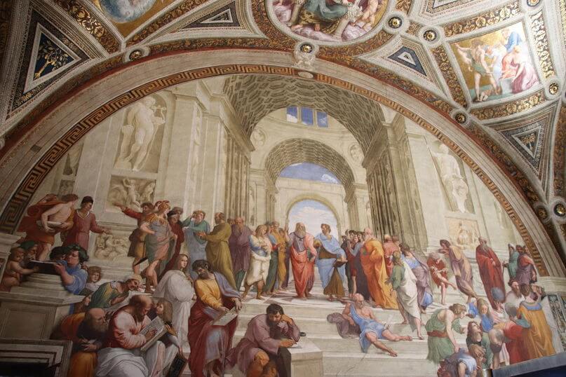 Visit the Raphael Rooms in the Vatican Museum
