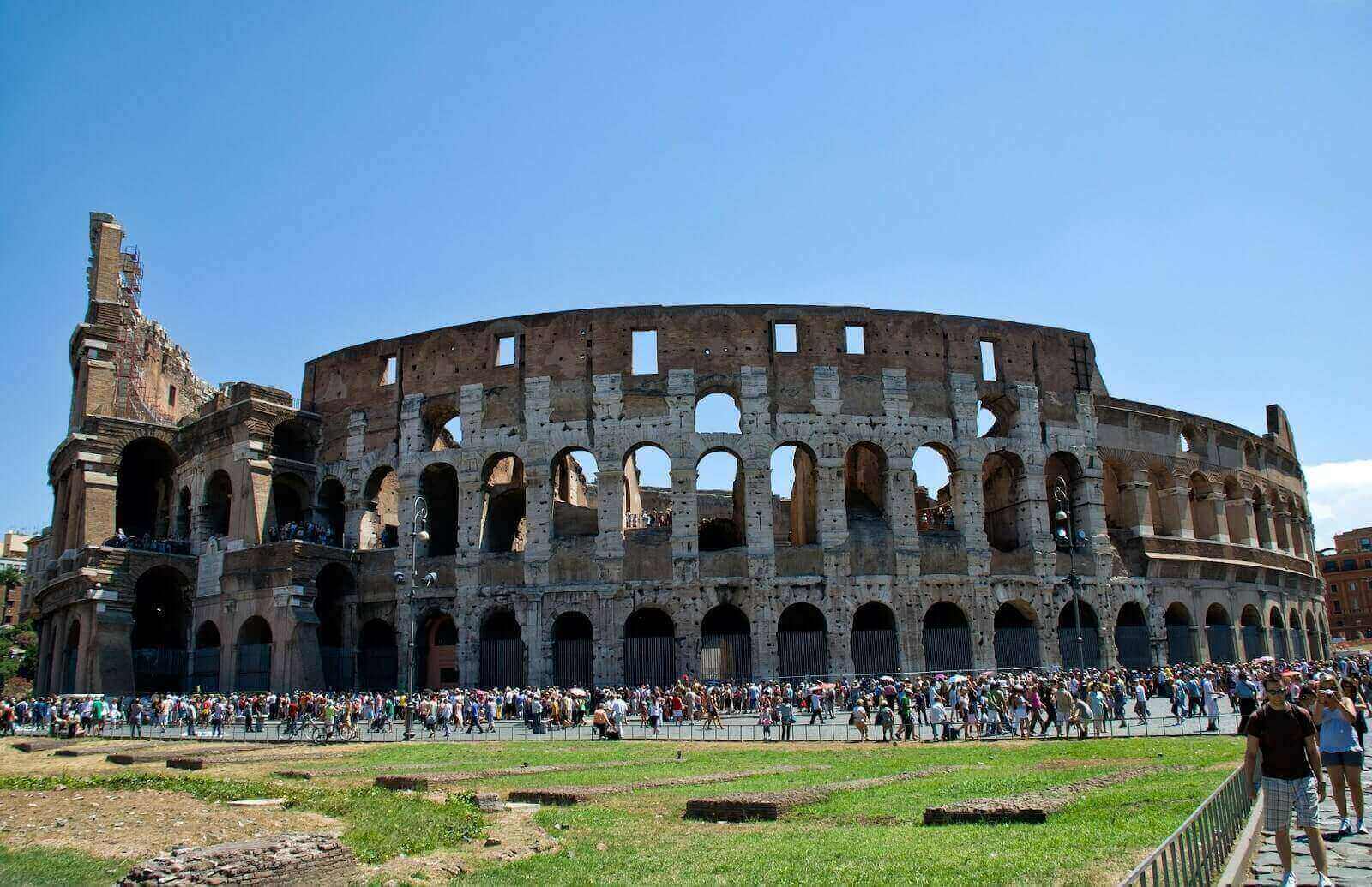 The Colosseum is the number 1 most visited site of Rome