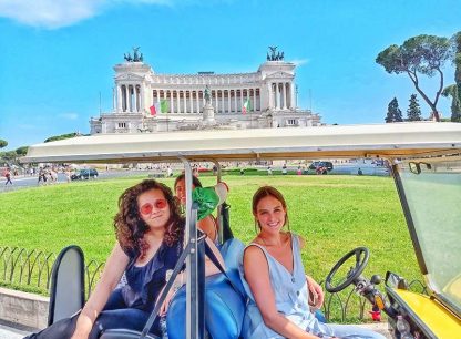Travel Half-day Golf Cart Tour of Rome with Rome tour tickets