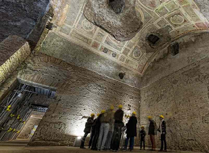 Nero's buried golden palace to open to the public