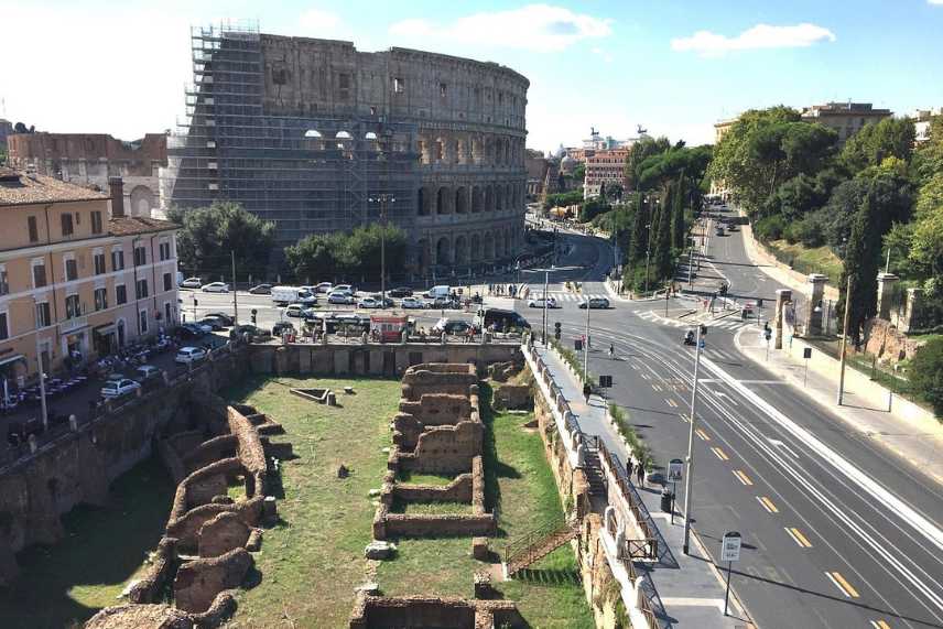 The Ludus Magnus was the largest of the gladiatorial schools in Rome